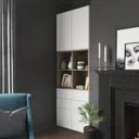 GoodHome Atomia Oak effect Modular furniture cabinet, (H)1125mm (W)375mm (D)350mm
