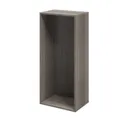 GoodHome Atomia Grey oak effect Modular furniture cabinet, (H)1125mm (W)500mm (D)350mm