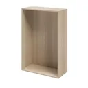 GoodHome Atomia Oak effect Modular furniture cabinet, (H)1125mm (W)750mm (D)350mm