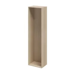 GoodHome Atomia Matt Oak effect Modular furniture cabinet, (H)1875mm (W)500mm (D)350mm