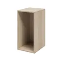 GoodHome Atomia Matt Oak effect Modular furniture cabinet, (H)750mm (W)375mm (D)450mm