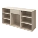 GoodHome Atomia Matt Oak effect Modular furniture cabinet, (H)750mm (W)500mm (D)450mm