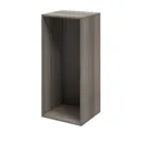 GoodHome Atomia Grey oak effect Modular furniture cabinet, (H)1125mm (W)500mm (D)450mm