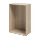 GoodHome Atomia Oak effect Modular furniture cabinet, (H)1125mm (W)750mm (D)450mm