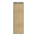 GoodHome Atomia Matt Grey oak effect Modular furniture cabinet, (H)2250mm (W)750mm (D)580mm