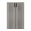 GoodHome Atomia Grey oak effect Modular furniture door, (H) 1122mm (W) 372mm