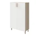 GoodHome Atomia White Modular furniture door, (H) 1122mm (W) 372mm