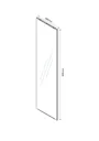 GoodHome Atomia Mirrored door Modular furniture door, (H) 1872mm (W) 497mm