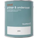 GoodHome Wood White Wood Primer & undercoat, 2.5L