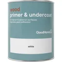 GoodHome Wood White Wood Primer & undercoat, 750ml