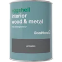 GoodHome Princeton Eggshell Metal & wood paint, 0.75L