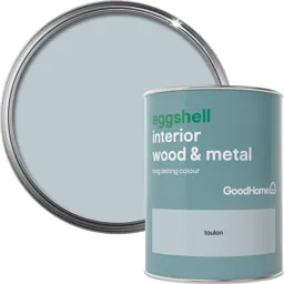 GoodHome Toulon Eggshell Metal & wood paint, 0.75L