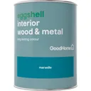 GoodHome Marseille Eggshell Metal & wood paint, 0.75L