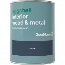 GoodHome Vence Eggshell Metal & wood paint, 0.75L