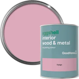 GoodHome Hyogo Eggshell Metal & wood paint, 0.75L