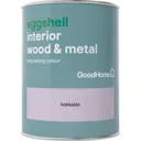 GoodHome Hokkaido Eggshell Metal & wood paint, 0.75L