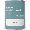 GoodHome Alberta Satin Metal & wood paint, 0.75L