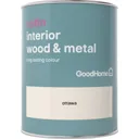 GoodHome Ottawa Satin Metal & wood paint, 0.75L
