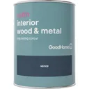 GoodHome Vence Satin Metal & wood paint, 0.75L