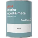 GoodHome Alberta Gloss Metal & wood paint, 0.75L