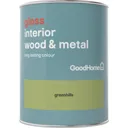 GoodHome Greenhills Gloss Metal & wood paint, 0.75L