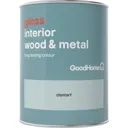 GoodHome Clontarf Gloss Metal & wood paint, 0.75L