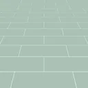 Glina Green Gloss Ceramic Wall Tile, Pack of 34, (L)297mm (W)97mm