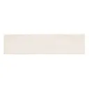 Vernisse Off white Gloss Ceramic Wall Tile, Pack of 41, (L)301mm (W)75.4mm