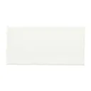Vernisse White Gloss Ceramic Wall Tile, Pack of 80, (L)150mm (W)75.4mm