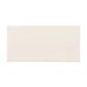 Vernisse Off white Gloss Ceramic Wall Tile, Pack of 80, (L)150mm (W)75.4mm