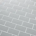 Vernisse Nimbus cloud Gloss Plain Ceramic Indoor Wall Tile, Pack of 80, (L)150mm (W)75.4mm