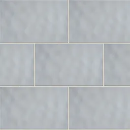 Alexandrina White Gloss Ripple Ceramic Wall Tile, Pack of 10, (L)402.4mm (W)251.6mm