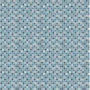 Lizon Blue Aluminium & glass Mosaic tile sheet, (L)300mm (W)300mm