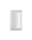 GoodHome Clear Double glazed White Left-handed LH Window, (H)1045mm (W)625mm