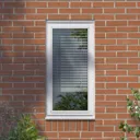 GoodHome Clear Double glazed White Left-handed LH Window, (H)1195mm (W)625mm