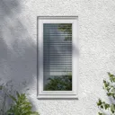 GoodHome Clear Double glazed White Left-handed LH Window, (H)1195mm (W)625mm