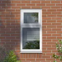GoodHome Clear Double glazed White uPVC Top hung Window, (H)1040mm (W)905mm