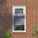 GoodHome Clear Double glazed White Top hung Window, (H)1195mm (W)625mm