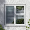GoodHome Clear Double glazed White uPVC Left-handed Top hung Window, (H)965mm (W)905mm