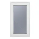GoodHome Obscure Stippolyte Double glazed White uPVC LH Window, (H)1040mm (W)610mm