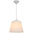 White Pendant ceiling light, (Dia)270mm