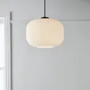 Walgis White Chrome effect Pendant ceiling light, (Dia)300mm