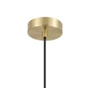 Kaitains Brushed Gold Gold effect Pendant ceiling light, (Dia)200mm