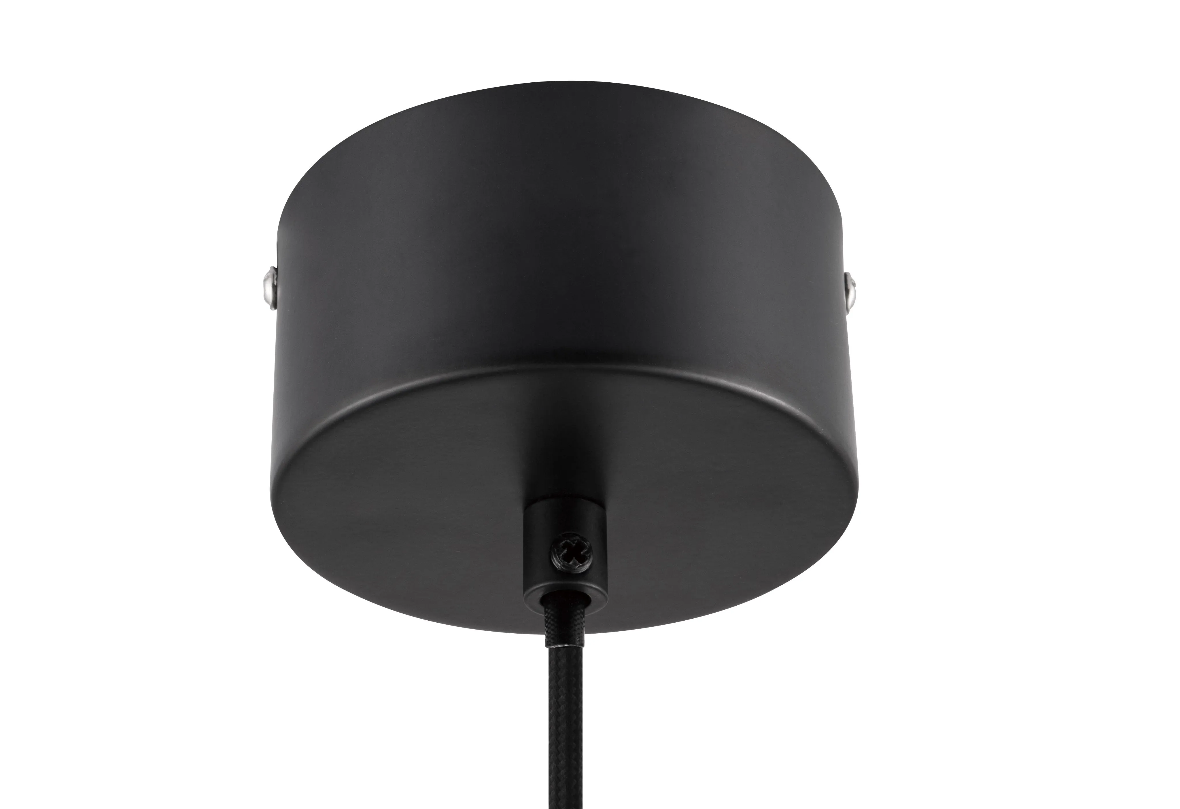 Heyka Black Pendant ceiling light, (Dia)1200mm