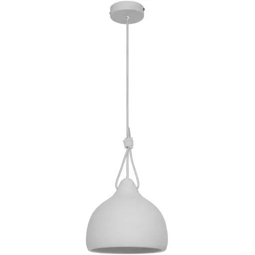 Aulavik White Pendant ceiling light, (Dia)220mm