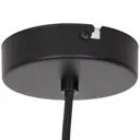 Aulavik Black Pendant ceiling light, (Dia)220mm