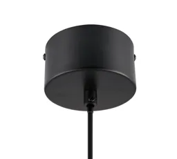 Crozon Dark grey Pendant ceiling light, (Dia)380mm