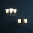 Quadryx Chrome effect Double Wall light