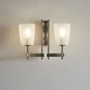 Quadryx Chrome effect Double Wall light