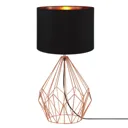 GoodHome Vertree Copper effect Table light